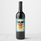 Etiketten van Pug Life fles (Voorkant)
