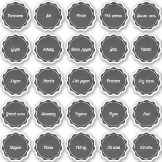 Etiketten van schol van karton sticker (Voorkant)