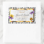 Etiketten van witte houtkorrel - Bark - Product to (Tas)