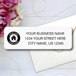 Etiketten voor aangepaste bedrijfs-Logo