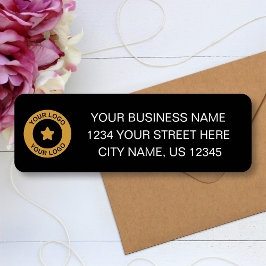 Etiketten voor aangepaste bedrijfs-Logo