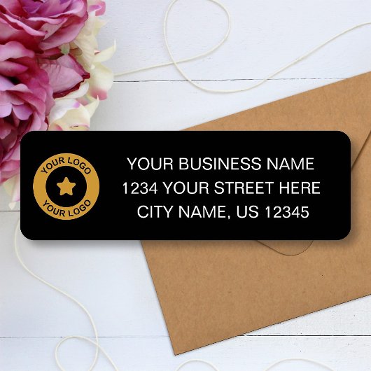 Etiketten voor aangepaste bedrijfs-Logo