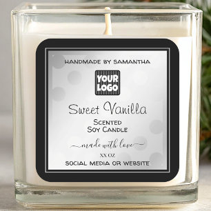 Etiketten voor aangepaste Logo-productverpakking S