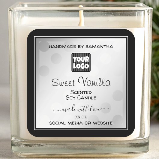 Etiketten voor aangepaste Logo-productverpakking S