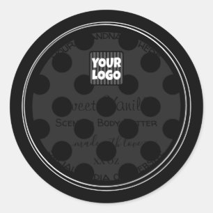 Etiketten voor aangepaste Logo-productverpakking S