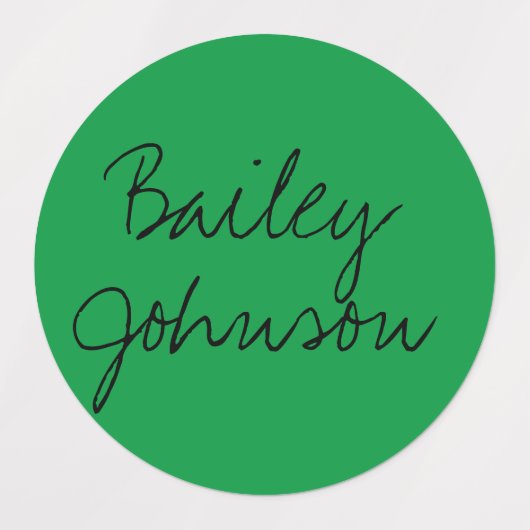 Etiketten voor aangepaste namen labels (Design 1)