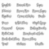 Etiketten voor aangepaste panteropslagkoolstofhoud sticker (Voorkant)