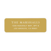 Etiketten voor aangepaste retouradressen (Voorkant)