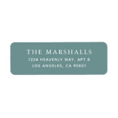 Etiketten voor aangepaste retouradressen (Voorkant)