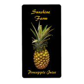 Etiketten voor ananassap (Voorkant)