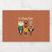 Etiketten voor bier en liquor (Enkel label)