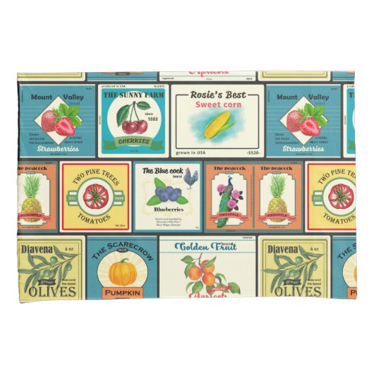 Etiketten voor  blik kussensloop (Voorkant-Rechts)