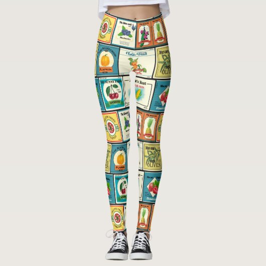 Etiketten voor blik leggings (Voorkant)