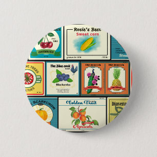 Etiketten voor  blik ronde button 5,7 cm