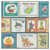 Etiketten voor  blik stof (Swatch)