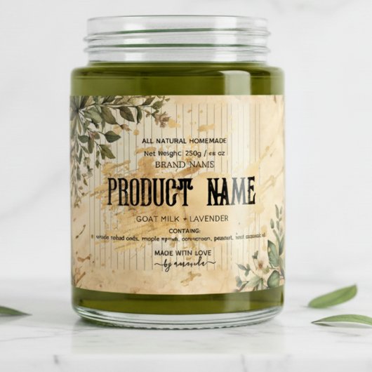 Etiketten voor botanische apothekerspotten