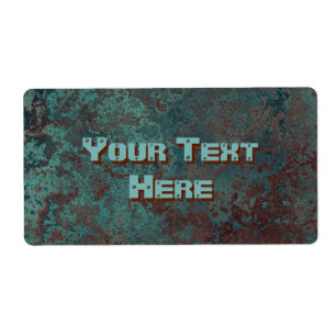 Etiketten voor corrosie-"Koper"-printers grote