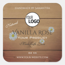 Etiketten voor de verpakking van houtkorrels bloem