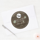 Etiketten voor de verpakking van houtkorrels Daisi (Envelop)