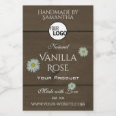 Etiketten voor de verpakking van houtkorrels Daisi (Enkel label)