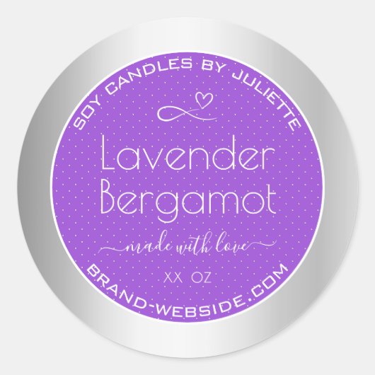 Etiketten voor de verpakking van producten Zilverk (Voorkant)