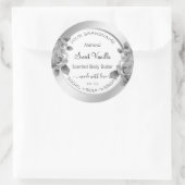 Etiketten voor de verpakking van witte en zilverpr (Tas)