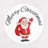 Etiketten voor deze kerst labels (Design 2)