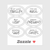 Etiketten voor Eigen ovale ruimte bewerken met ran Sticker (Vel)