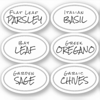 Etiketten voor Eigen ovale ruimte bewerken met ran Sticker