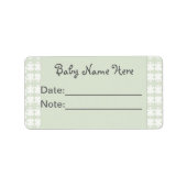 Etiketten voor flesjes (Voorkant)