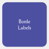 Etiketten voor flesjes (Voorkant)