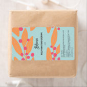 Etiketten voor flesjes met druppelflesje met zomer (Insitu)