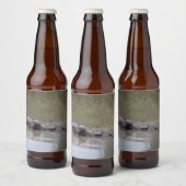 Etiketten voor flesjes met schildpad (Flessen)