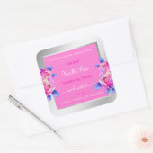 Etiketten voor flessenroze en zilverproducten (Envelop)