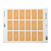 Etiketten voor gepersonaliseerde handsanitzer Gepe (Full Sheet)