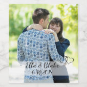 Etiketten voor gepersonaliseerde weddenschappen me (Enkel label)