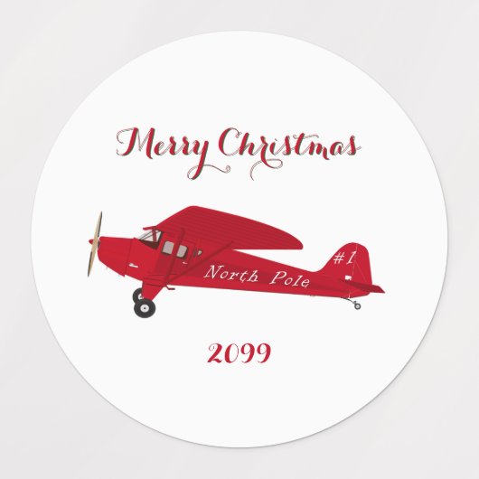 Etiketten voor gevarenvliegtuigen met waterdichte  labels (Design 2)