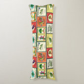 Etiketten voor groenten en fruit lichaamskussen (Voorkant Verticaal)