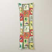 Etiketten voor groenten en fruit lichaamskussen (Achterkant (Verticaal))