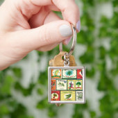 Etiketten voor groenten en fruit sleutelhanger (Hand)