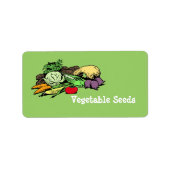 Etiketten voor groentezaad (Voorkant)