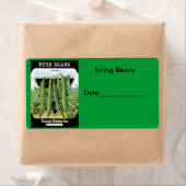 Etiketten voor het inblikken/invriezen van bonen (Insitu)