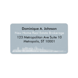 Etiketten voor het lokale onroerend goed van de Aa