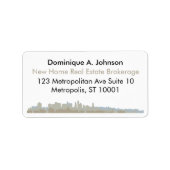 Etiketten voor het lokale onroerend goed van de Aa (Voorkant)