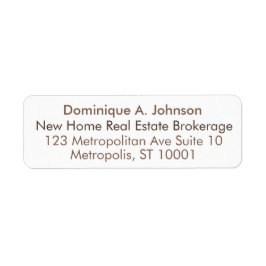 Etiketten voor het lokale onroerend goed van de Aa