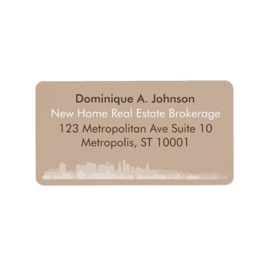 Etiketten voor het lokale onroerend goed van de Aa (Voorkant)