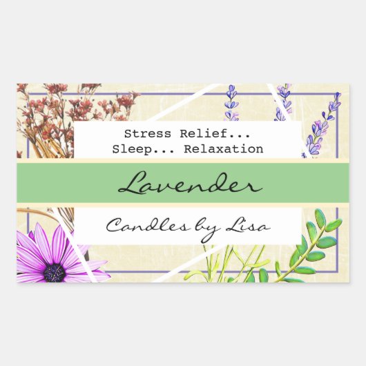 etiketten voor het maken van kaarsen (Voorkant)