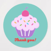 Etiketten voor het verpakken van koekjes of snoepg labels (Design 1)