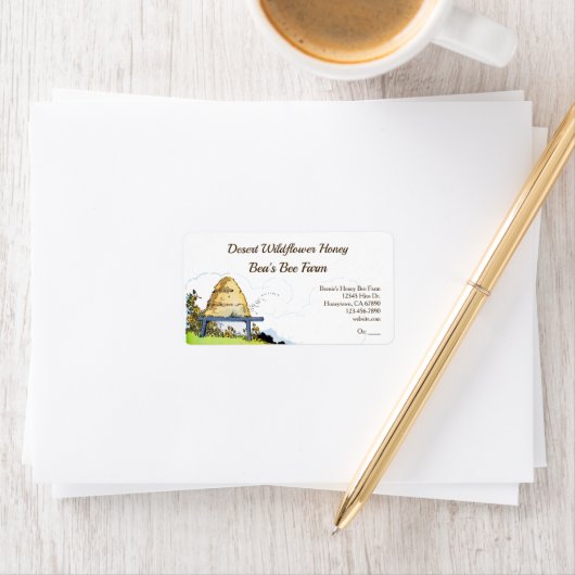 Etiketten voor honingbijen (Insitu)