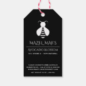 Etiketten voor honingbijen op maat cadeaulabel (Achterkant)